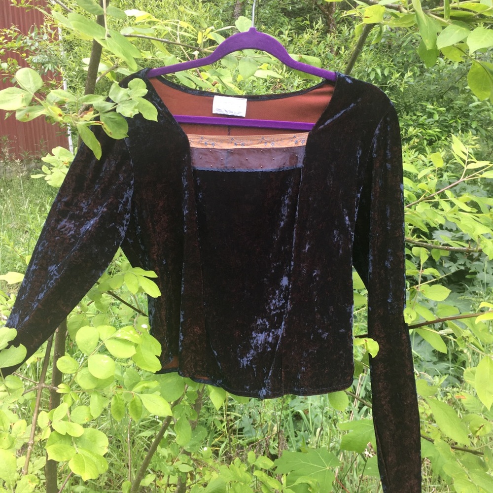 Velvet medieval shirt